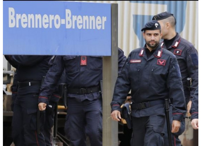 Carabinieri al Brennero